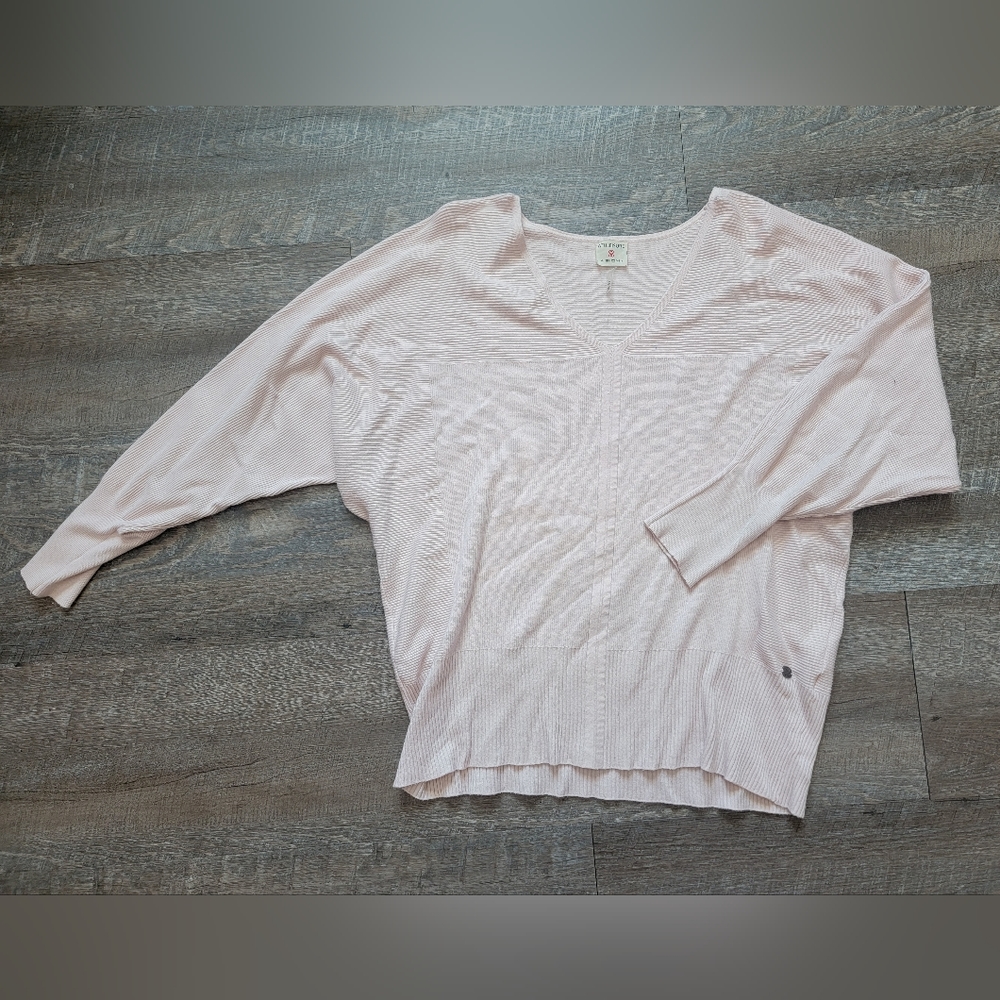 V-Neck Athleisure Sweater
